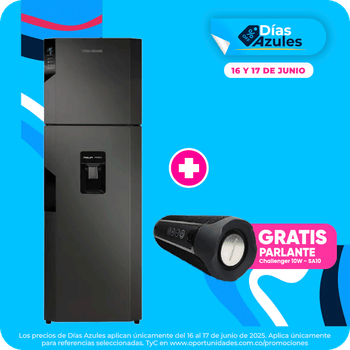 Nevera Lumina No Frost Challenger 317 Litros Brutos panel digital CR 317 Mas Parlante_1